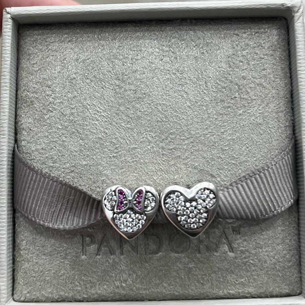 Minnie and mickey mouse Disney charm